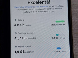 De vînzade telefon. Are 64 memorie.