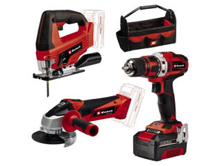 Set Einhell TE-TK 18/3 Li Kit JS+CD+AG-livrare-credit