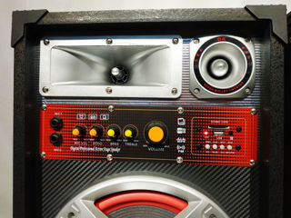 Boxe active  bluetooth  usb ,aux ,fm 900 w , foto 5
