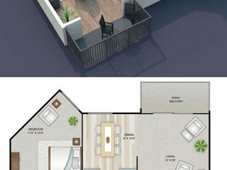 Apartament cu 2 camere, 79 m², 10 cartier, Bălți foto 10
