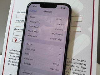 iphone 13 black 128gb 100% foto 2