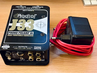 Radial J33/phono preamp and direct box foto 2