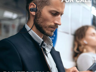 Căști Bluetooth, fără fir care rulează cu microfon,impermeabile cu anulare a zgomotului foto 7