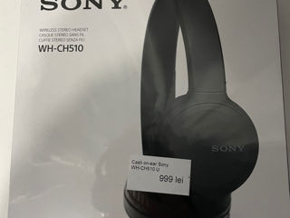 Sony WH-CH510 sigilate, garantie