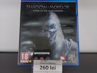 Игра PS4 Shadow of Mordor