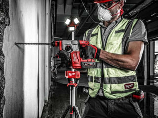 New ciocan rotopercutor / аккумуляторный перфоратор  sds-plus milwaukee m18blhx100p-502p fuel foto 8