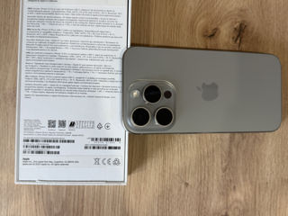 Apple Iphone 15 pro, 256 gb, Natural Titanium foto 2