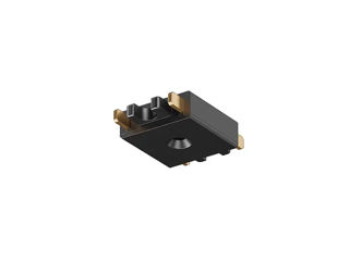 TR/EU-5210-BK Conector drept pentru sina magnetica Ultra-Slim Air, negru