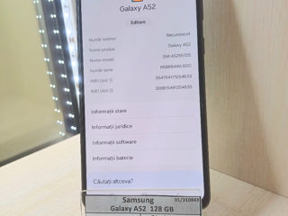 Samsung Galaxy A 52  128 GB