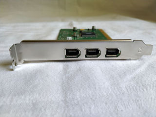 VIA VT6306 3x Firewire 1394 PCI Controller foto 0