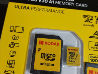 Качественные и проверенные SD Card 64, 128Gb Kodak foto 5