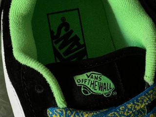 Vans KNU Skool Black/Green Unisex foto 3