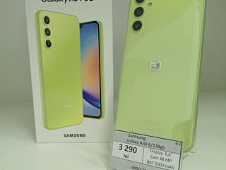 Samsung Galaxy A34 6/128GB - 3290 Lei