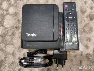 ТВ-приставка Tanix W2 / бесплатная доставка по Молдове / 1700 каналов + кинотеатр бонус при покупке foto 1
