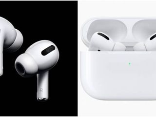 Căşti originale iphone 11(din set). AirPods Pro. Noi în cutii sigilate. foto 3