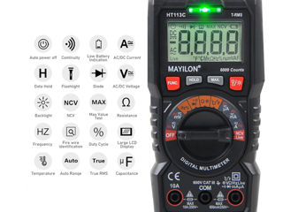 Multimeter mayilon ht113с, мультиметр. foto 3