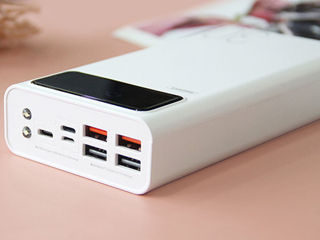 Power Bank Remax RPP-112 Mengine Series 30000mAh (4USB, 2.1A) White