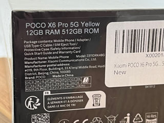 Poco X6 Pro 5G 12/512gb new foto 3