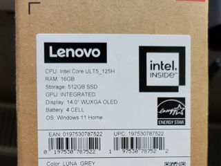 Новый ноутбук Lenovo Yoga.  Intel Ultra + OLED foto 1