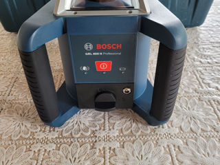 Nivela laser rotativa Bosch GRL 400 H receptor LR foto 5