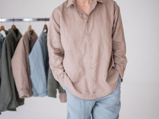 Льняные рубашки (100% linen) foto 2