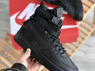 Nike Air Force 1 High SF Special Field Full Black foto 3