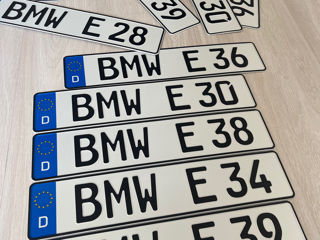 BMW номерные знаки 450Лей !!! foto 10