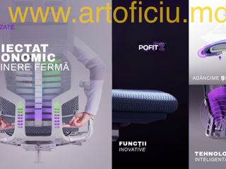 Scaun ortopedic Pofit-2 bionic - coloana vertebrala bionica foto 2