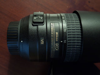 Объектив Nikon AF-S Nikkor 55-300mm 1:4.5-5.6G ED DX VR