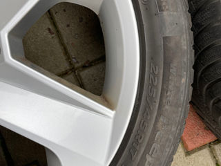 Jante skoda , R17 225 45 , 225/45 17. Roti skoda 5/112 bolturile. foto 4