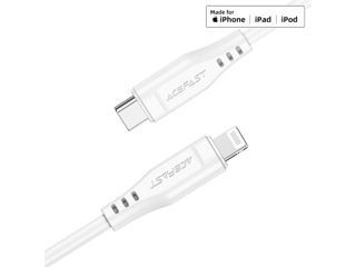 Cablu de date de încărcare ACEFAST C3-01 USB-C la Lightning TPE foto 3