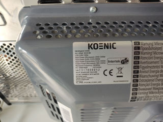 Cuptor cu microunde, infraroșu și ten cu ventilator Koenic KMWC3019DB, adusă din Germania foto 10