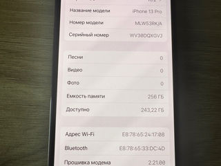 Apple IPhone 13 Pro  256GB   Без Обмена!+2 чехла новых в подарок  Космос Чер foto 3