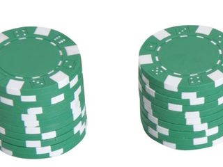Poker Set de 500 cipuri. Набор для покера с номиналами foto 9