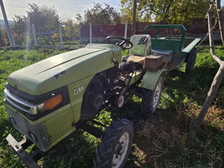 Tractor 18 cai putere Zubr freză, plug nu răspund la mesaje doar prin apel foto 3