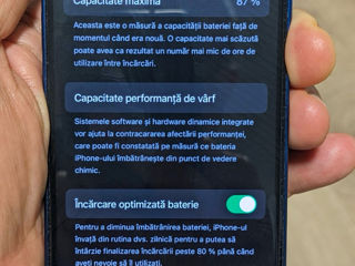 iPhone 12 mini 128gb, stare foarte bună , 87% baterie foto 2