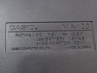 CASIO ToneBank MA-120 foto 2