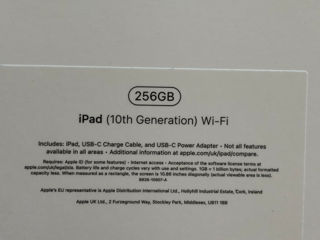 Apple iPad 10th generation (Wi-Fi, 256GB) Blue - Silver foto 2