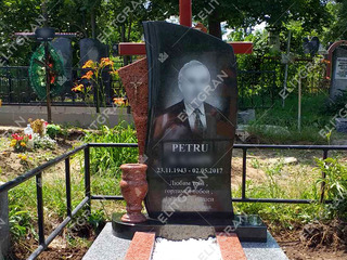 Catalog monumente funerare din granit Chisinau Moldova preturi,diferite modele,foto, cruci, Elitgran foto 2