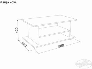 Masa  de cafea nova - preț mic ! foto 4