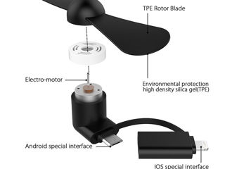 Мини вентилятор в телефон всего за 20леев foto 10