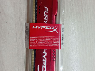 16Gb (Kit of 2*8GB) DDR3-1600 Kingston HyperX FURY DDR3 (Dual Channel Kit), PC12800, CL10, 1.5V foto 2