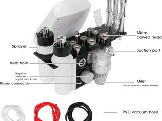 Aparat vacuum dermabraziune PRO Аппарат для вакуумной дермабразии PRO foto 7