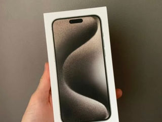 iPhone 15 Pro Max 256 Natural Titanium Sigilat