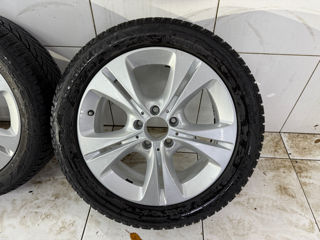 Диски Mercedes 5x112, 7J R17 ET48,5 + Зимние шины 225/50R17 GoodYear Ultragrip Ice 2 foto 6