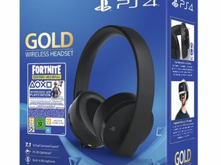 Игровые наушники Sony Playstation Gold Wireless Headset foto 3