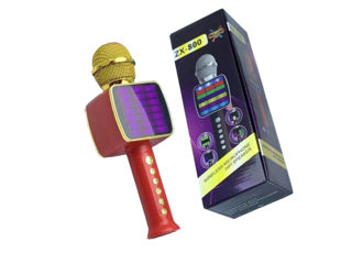 Wireless MICROFON cu iluminatia LED Karaoke foto 9