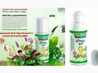 Magic Roll cu plante Dureri BIO Krauter 60 ml LifeCare