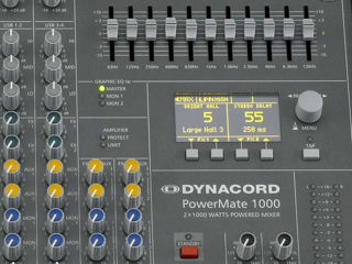 Новый Dynacord PowerMate 1000 3, в упаковке, Германия паспорт сетевой провод,профессиональный звук