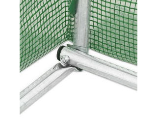 Sera 8x3x2m, tip tunel, folie cu protectie UV4, ferestre, verde - Electron.md - Reducere!!! foto 3